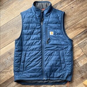 Carhartt Men's Navy Quilted Vest